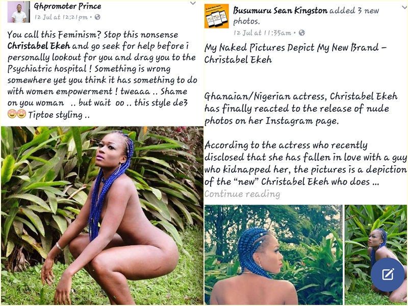 How social media reacted to the actress Christable Ekeh's new brand 0