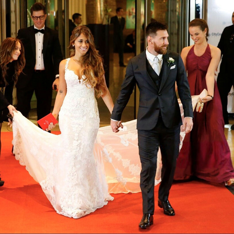 Showbiz, Football stars attend Lionel Messi's 'wedding of the century'