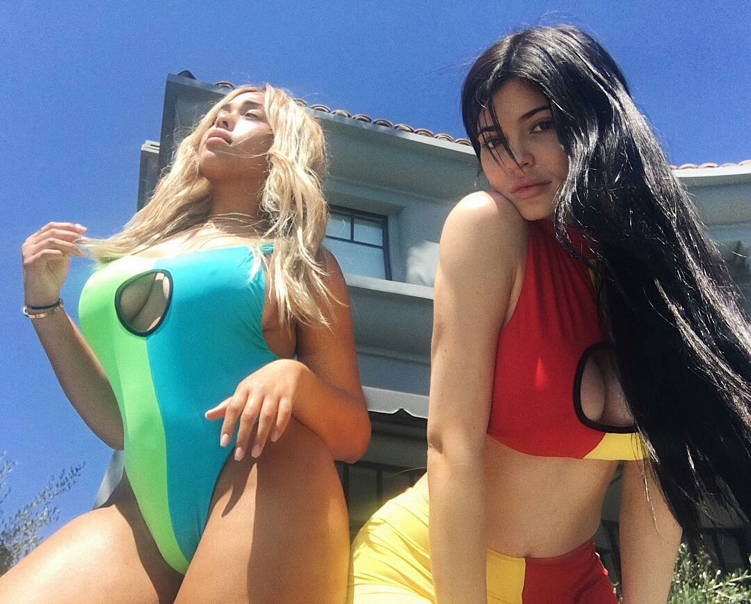 Kylie Jenner’s Bikini Has a Cutout Just for Her Cleavage