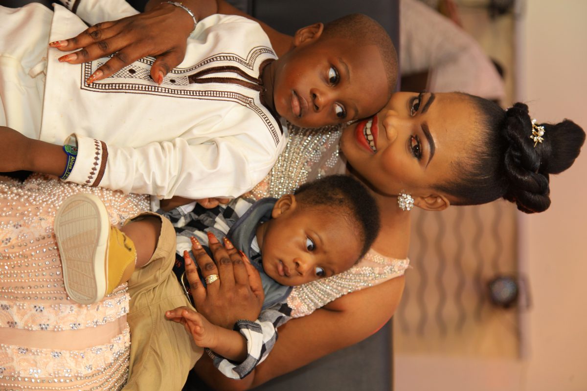 See adorable photos of Joyce Blessing's growing sons