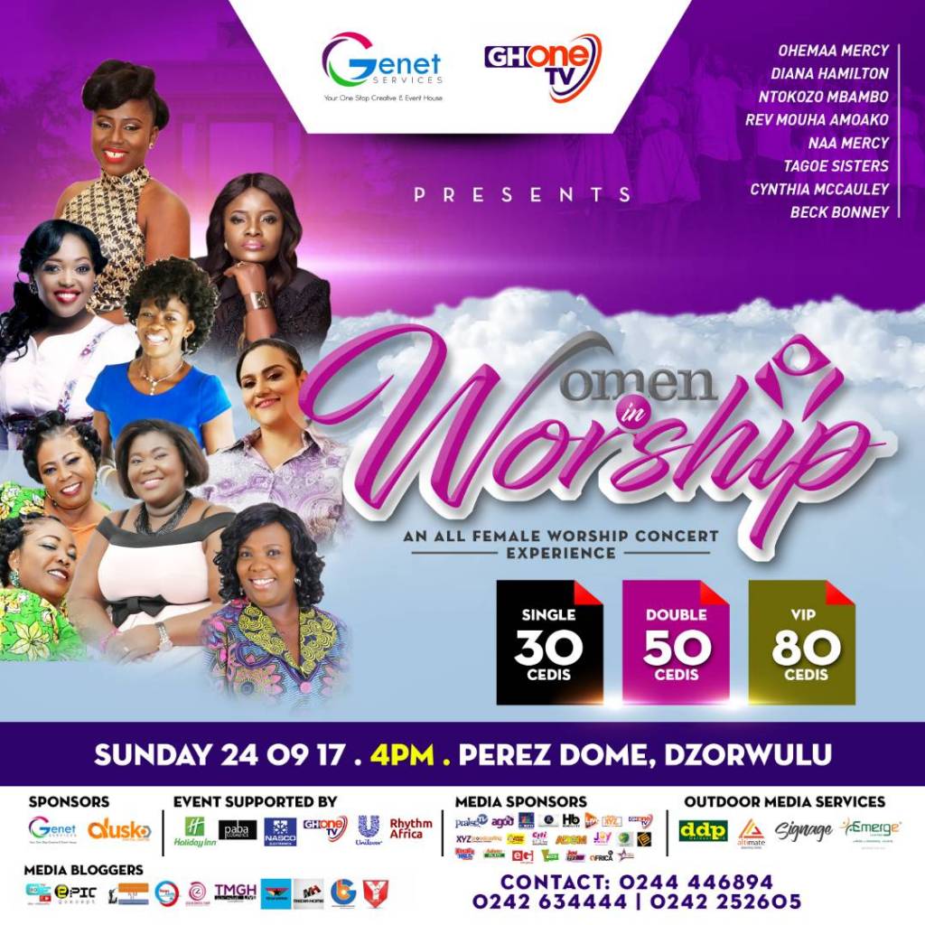 Ntokozo Mbambo, Ohemaa Mercy, Others to rock "Women In Worship" Concert