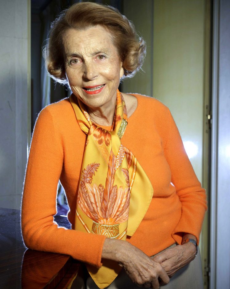 L’Oreal boss Liliane Bettencourt dies aged 94