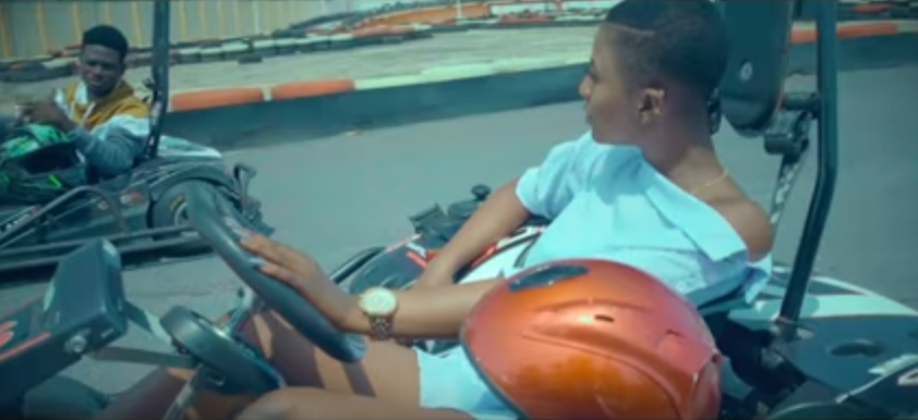 Kuami Eugene takes Ahoufe Patri on a ride in 'Angela' music video