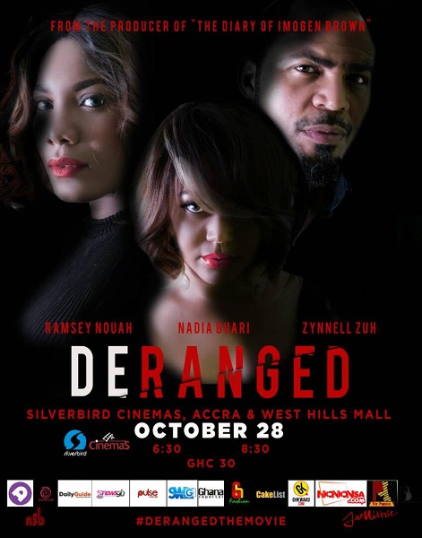 Nadia Buari premieres 'Deranged' October 28