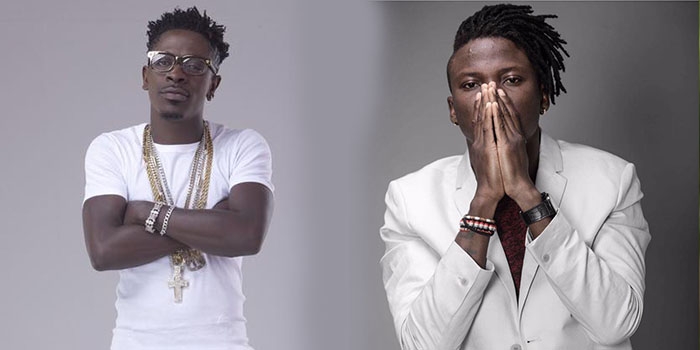 Shatta Wale shows maturity by supporting Stonebwoy with epic performance