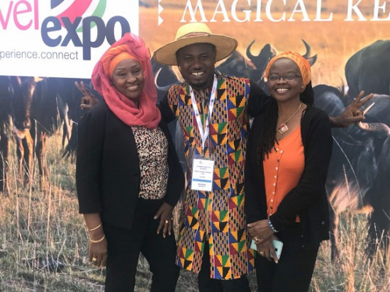 ‘Unfazed’ Abeiku Santana attends Magical Kenya Travel Expo -Photos