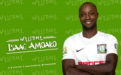 Former Kotoko goalie Isaac Amoako joins Dreams FC