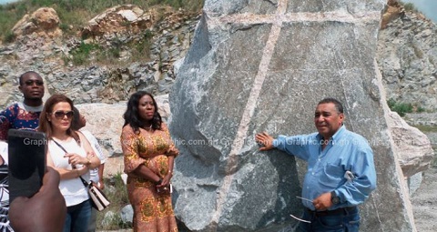 Mysterious stone discovered at Gomoa Ojobi