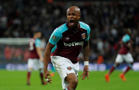 West Ham reject £14m Andre Ayew bid from Swansea City