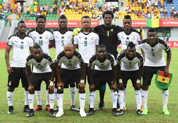 Ghana drops from 50th to 54th in latest FIFA rankings
