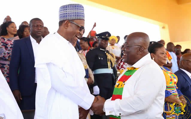 I’ll help you fight corruption in Ghana – Buhari tells Akufo-Addo