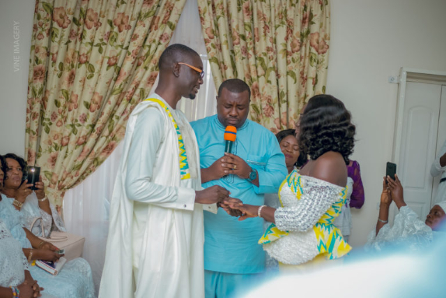 Blogger Ameyaw Debrah marries fiancée, Elsie -Photos