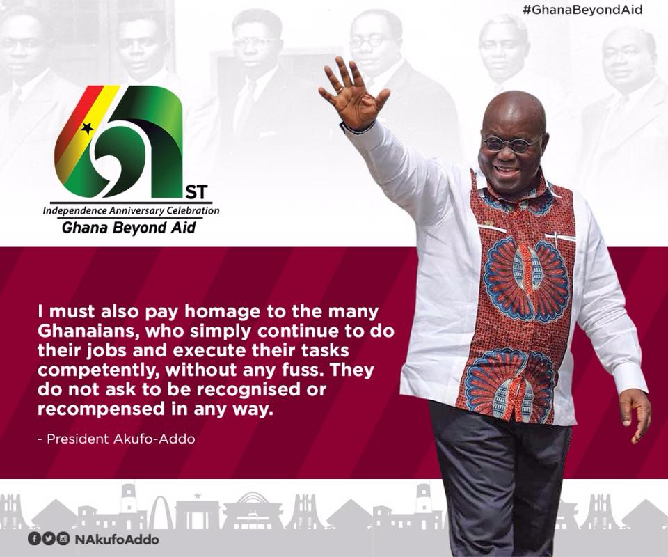 Ghana Beyond Aid - 10 Points from Pres Akufo-Addo's Address