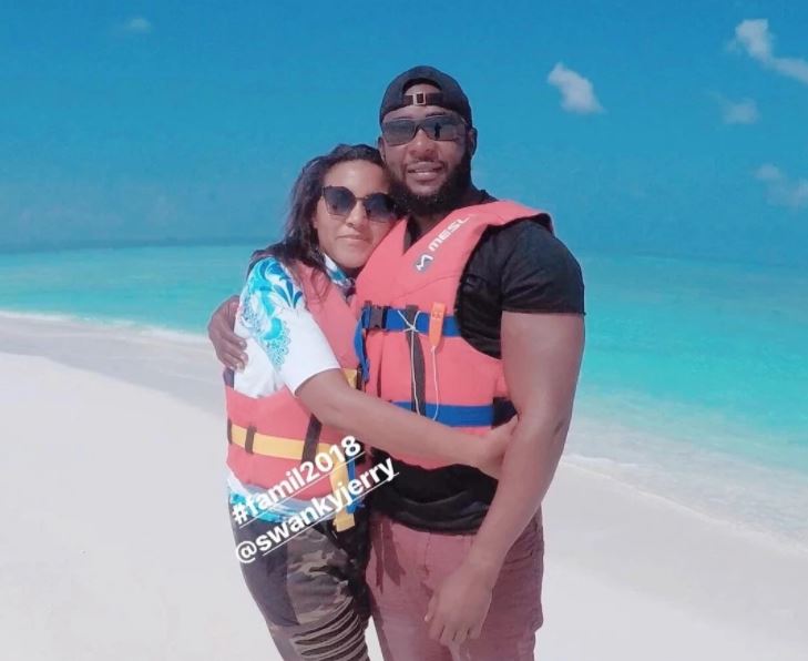 Fatima Dangote and husband spending their honeymoon on an island