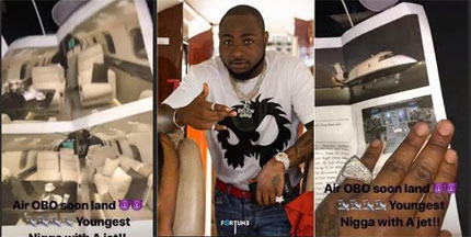10 facts about Davido's $27m Bombardier Challenger 605 Private Jet