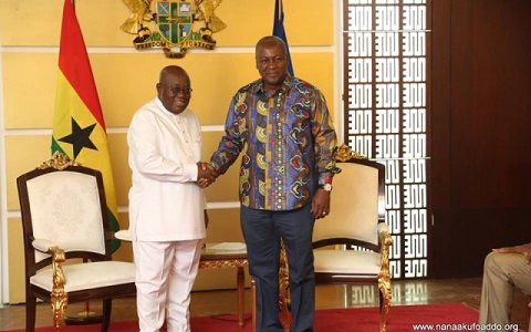 Mahama reacts to Akufo-Addo's 'ghost' projects claims