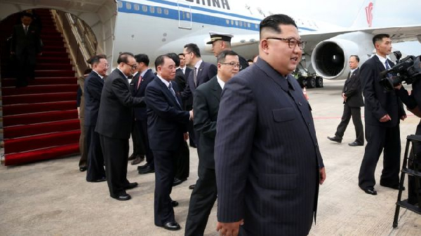 US-North Korea Summit: Kim Jong-un arrives in Singapore