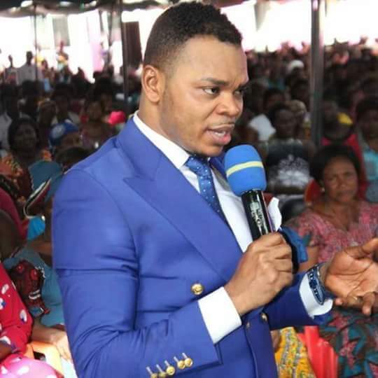 Watch how Bishop Obinim turned a stone into gold in church