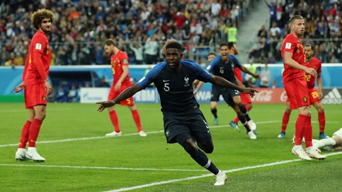 France beat Belgium 1-0 to reach World Cup final in Russia