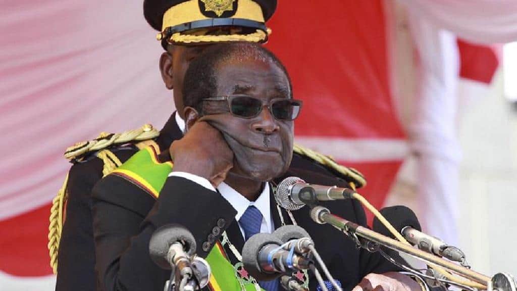 Zimbabwe ruling party burdened with 5 million Mugabe T-shirts