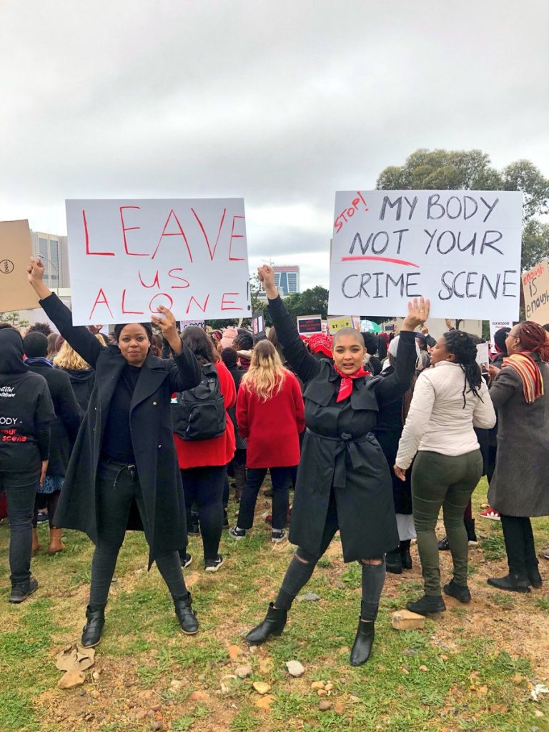 Pretoria: Thousands of South African women protest against gender based violence